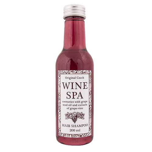 Kosmetika Wine Spa – gel 200 ml, šampon 200 ml a pěna 200 ml