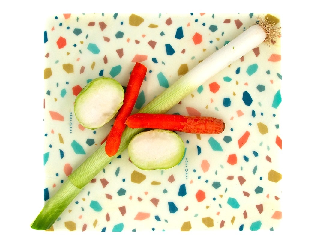 Včelobal voskovaný ubrousek - Vegan, velikost L