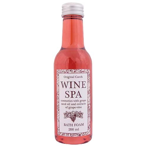 Kosmetika Wine Spa – gel 200 ml, šampon 200 ml a pěna 200 ml