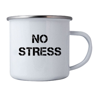 Plecháček s potiskem - no stress